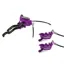 Hope Tech 3 Duo E4 Right Hand Brake Kit in Purple