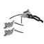 Hope Tech 3 Duo E4 Left Hand Brake Kit in Silver